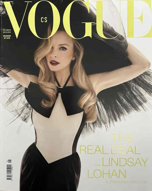 VOGUE CZECH magazine side cover  May 2025