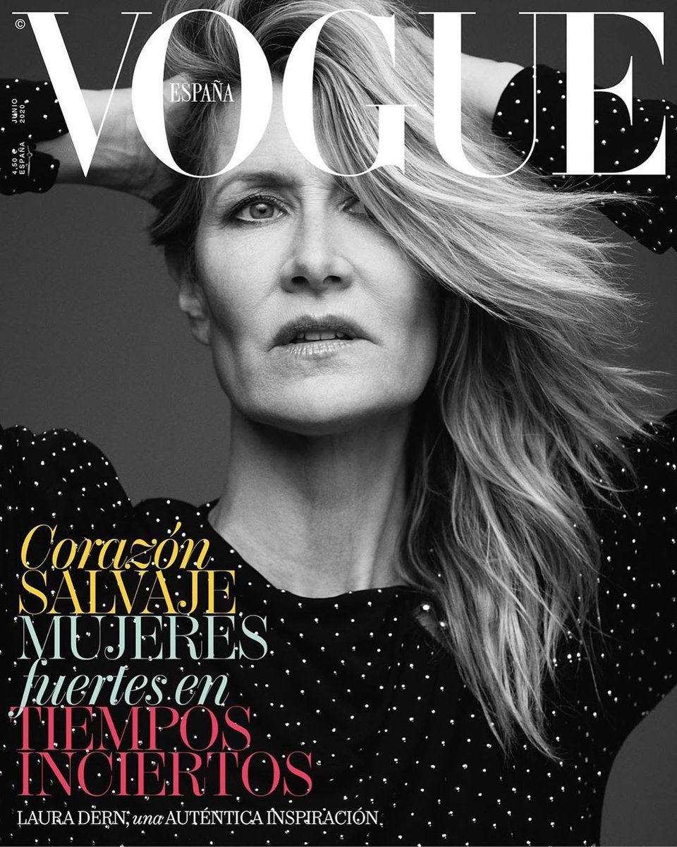 VOGUE SPAIN magazine side cover  June 2020