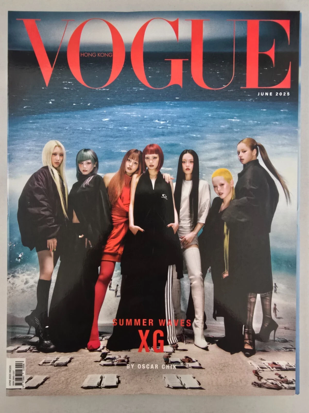 VOGUE HONG KONG magazine side cover  June 2025