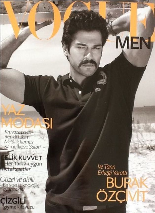 VOGUE MAN (TU) magazine side cover  June 2013