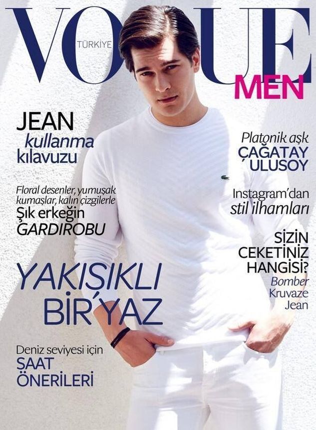VOGUE MAN (TU) magazine side cover  June 2014
