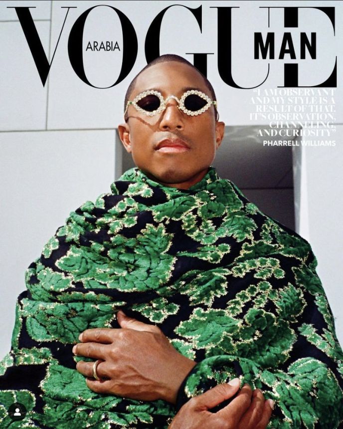 VOGUE MAN UNITED ARAB EMIRATES magazine side cover  April 2022