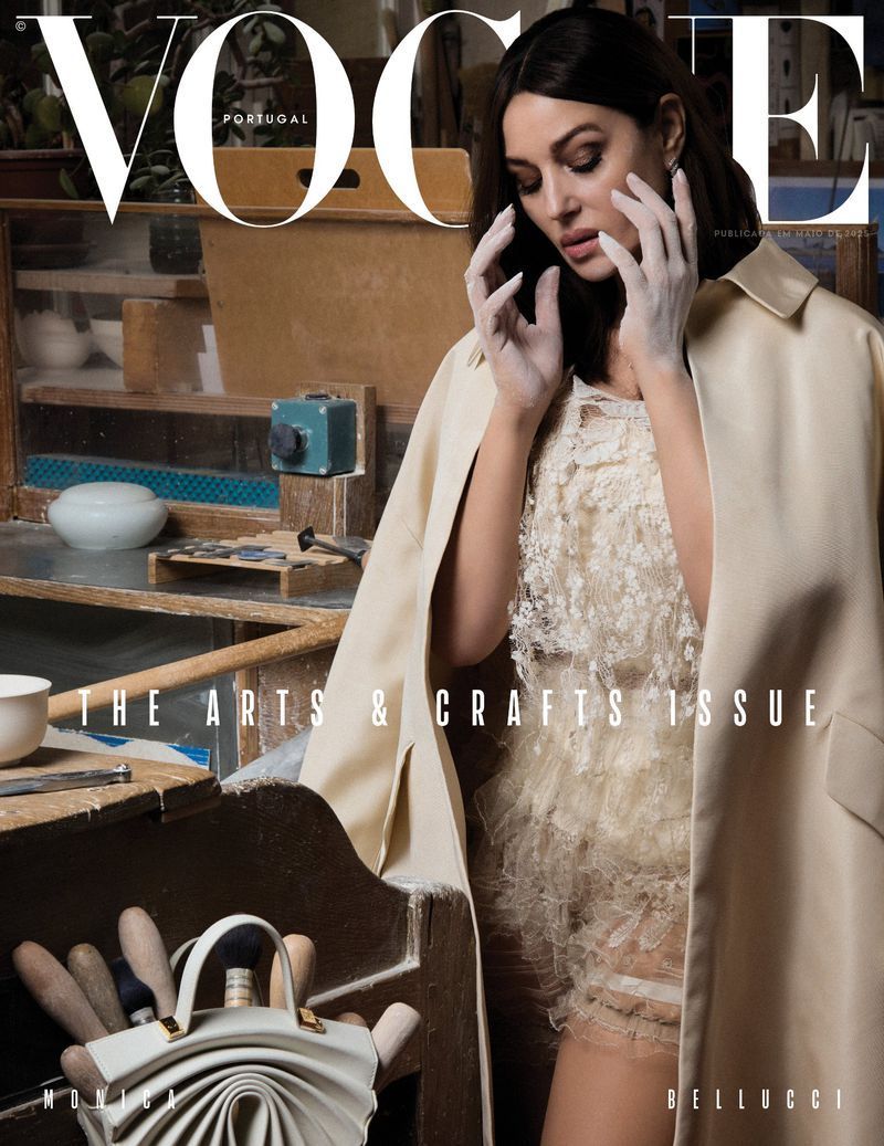 VOGUE PORTUGAL magazine side cover  May 2025