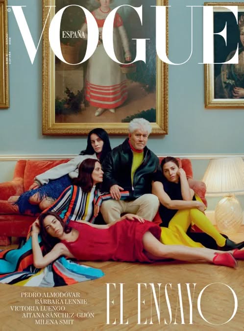 VOGUE SPAIN magazine side cover  March 2026