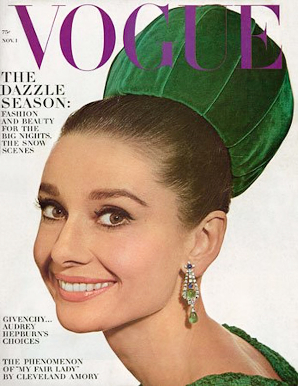 VOGUE USA magazine side cover 1 November 1964