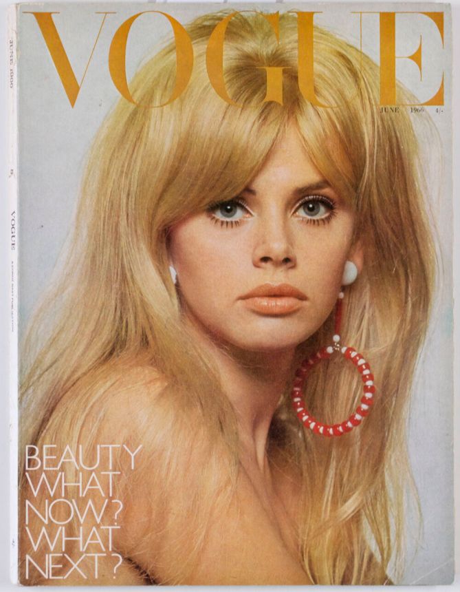 VOGUE UK magazine side cover  June 1966