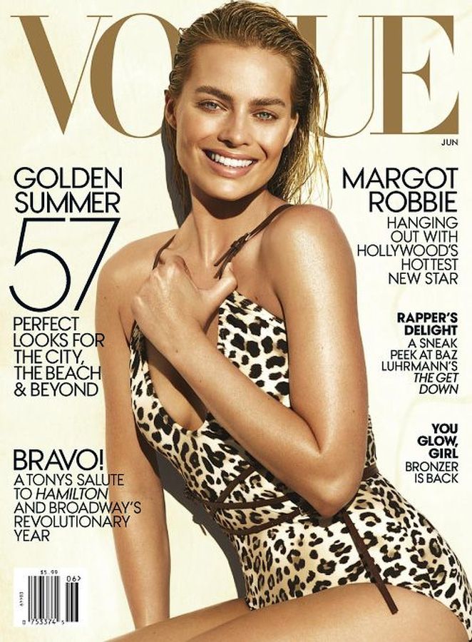 VOGUE USA magazine side cover  June 2016