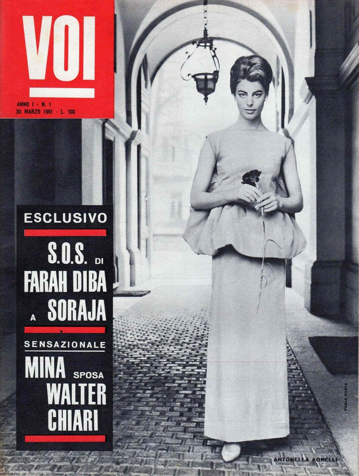 VOI magazine side cover Issue 1 30 March 1961