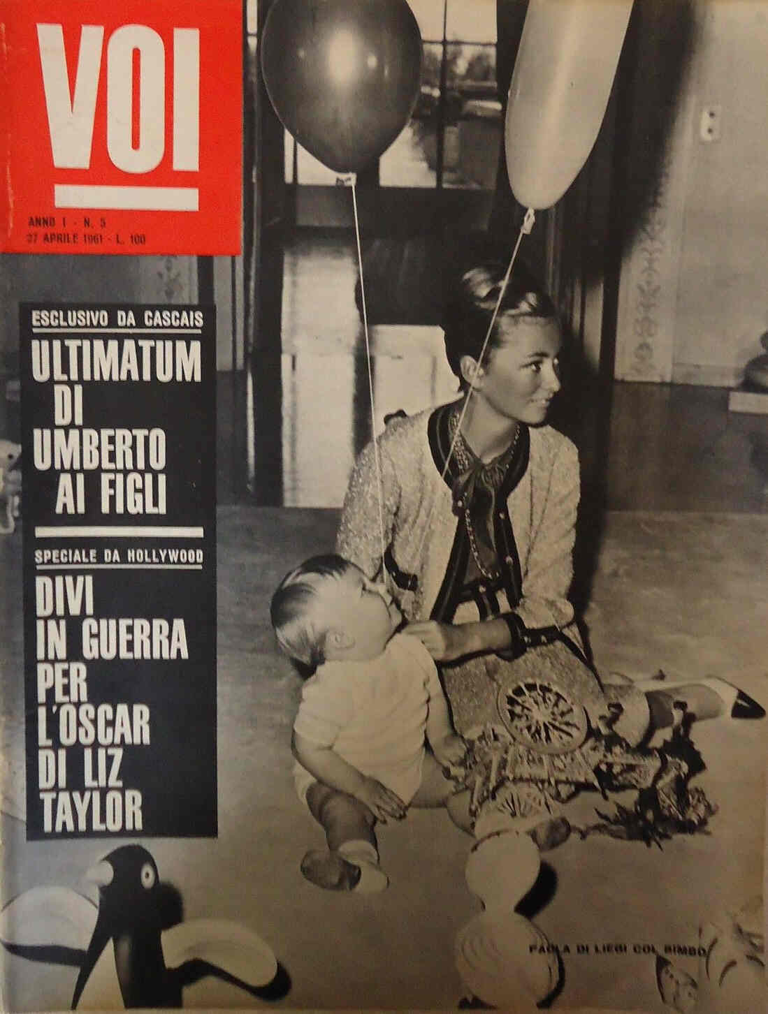 VOI magazine side cover Issue 5 27 April 1961