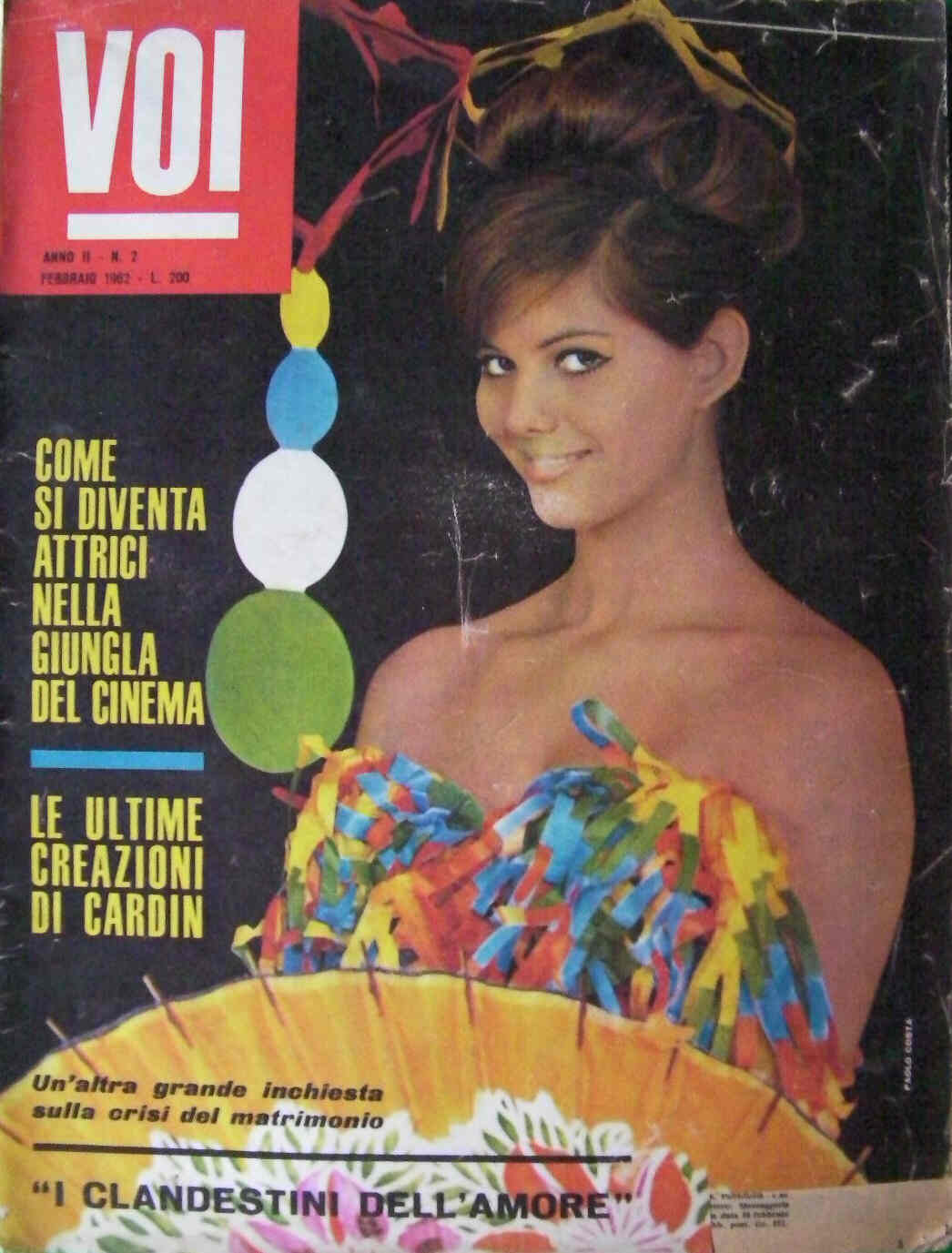 VOI magazine side cover February 1962