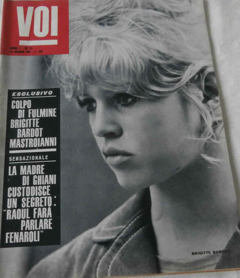 VOI magazine side cover Issue 13 22 June 1961