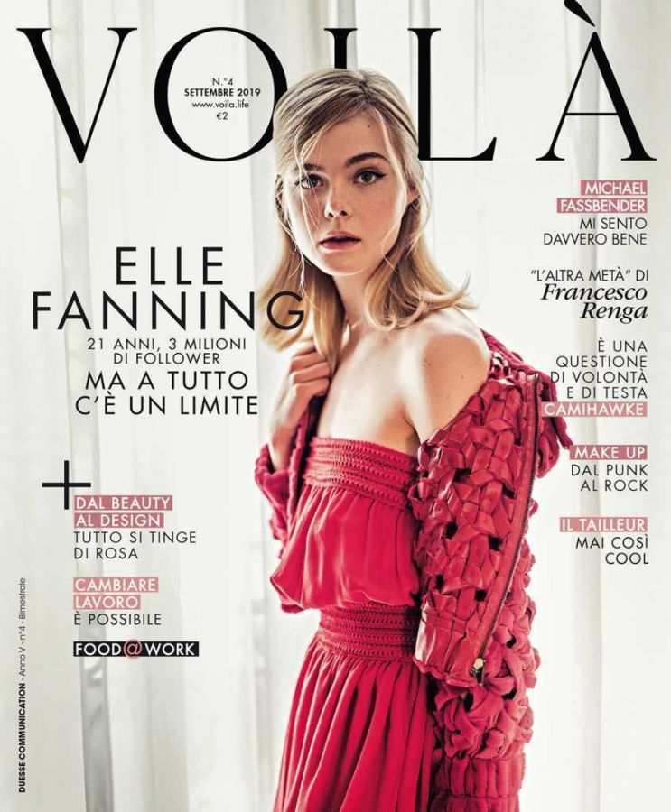 VOILA (ITALY) magazine side cover Issue 4  September 2019