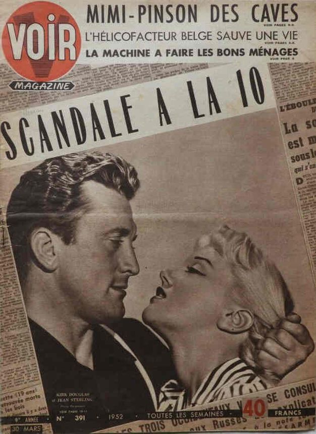 VOIR magazine side cover Issue 391 30 March 1952