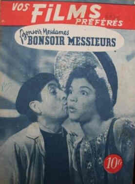 VOS FILMS PREFERES magazine side cover Issue 12 15 April 1945