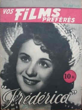 VOS FILMS PREFERES magazine side cover Issue 14 29 April 1945