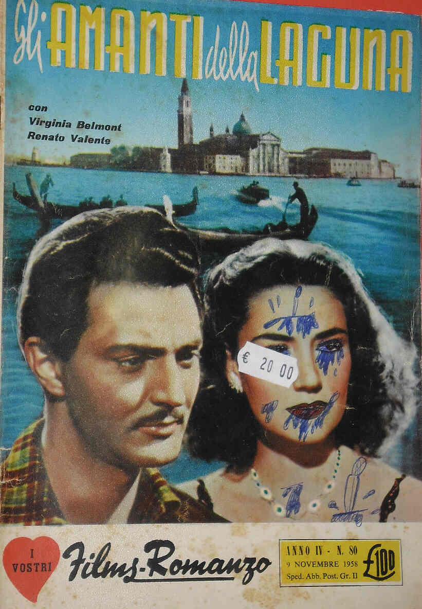 I VOSTRI FILM-ROMANZO magazine side cover Issue 80 9 November 1958