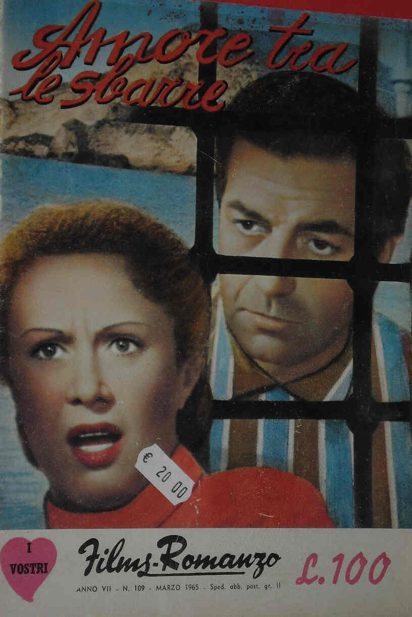 I VOSTRI FILM-ROMANZO magazine side cover Issue 109 March 1965