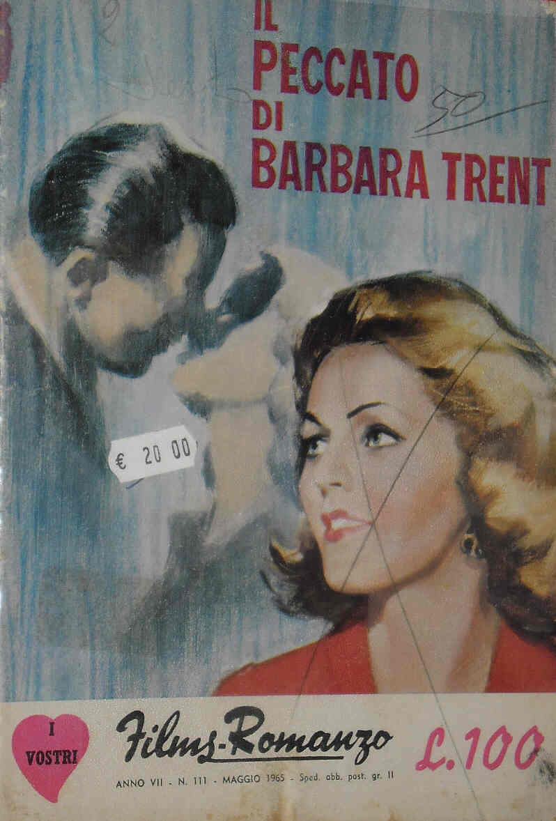 I VOSTRI FILM-ROMANZO magazine side cover Issue 111 May 1965