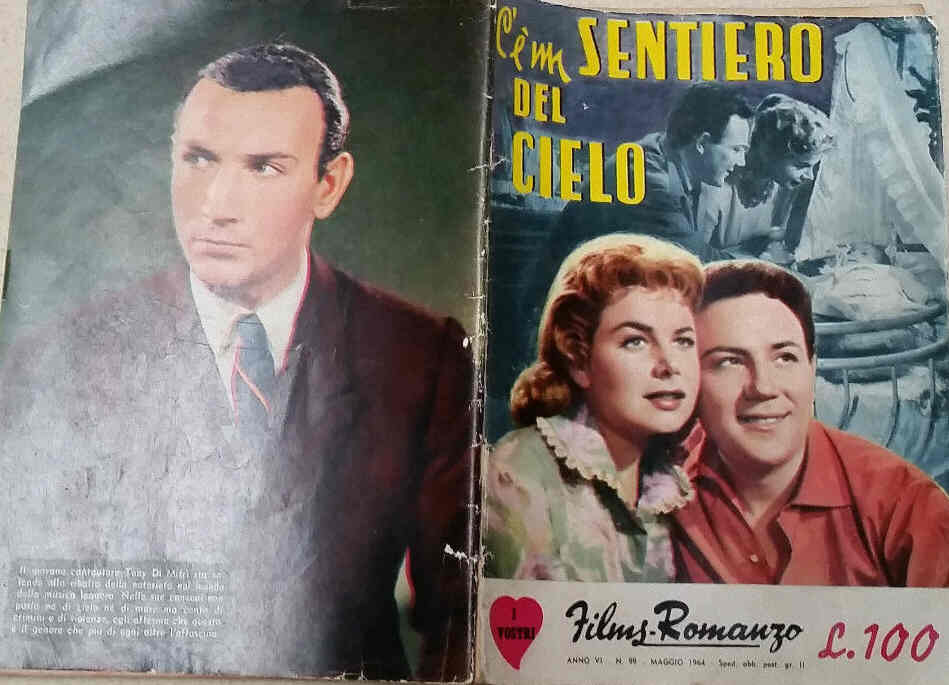 I VOSTRI FILM-ROMANZO magazine side cover Issue 99 May 1964