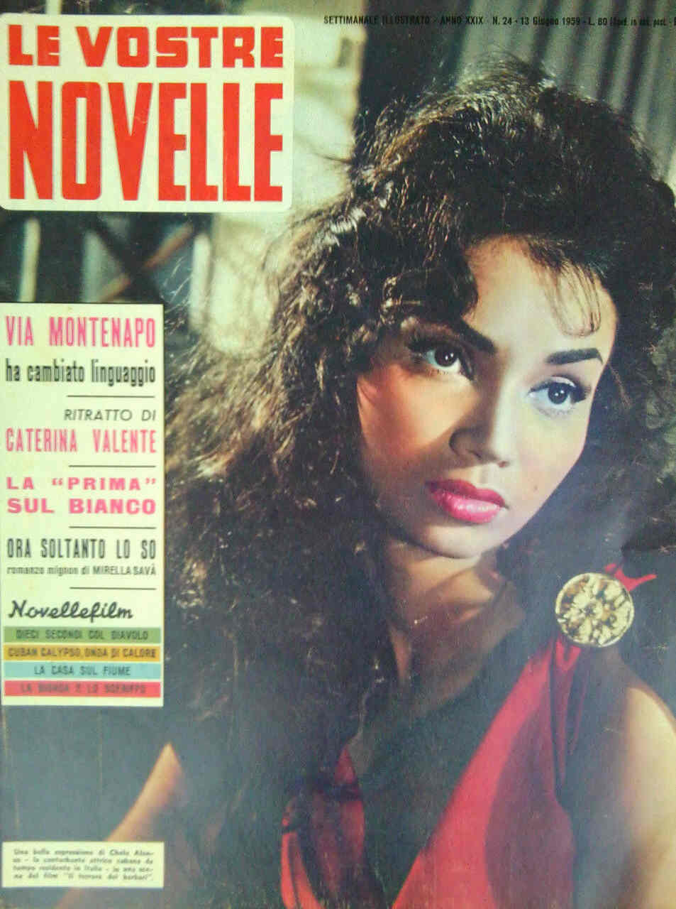 VOSTRE NOVELLE | LE magazine side cover Issue 24 13 June 1959
