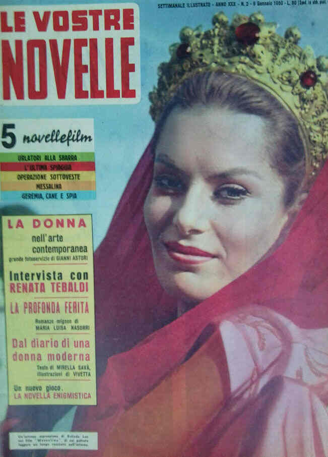VOSTRE NOVELLE | LE magazine side cover Issue 2 9 January 1960
