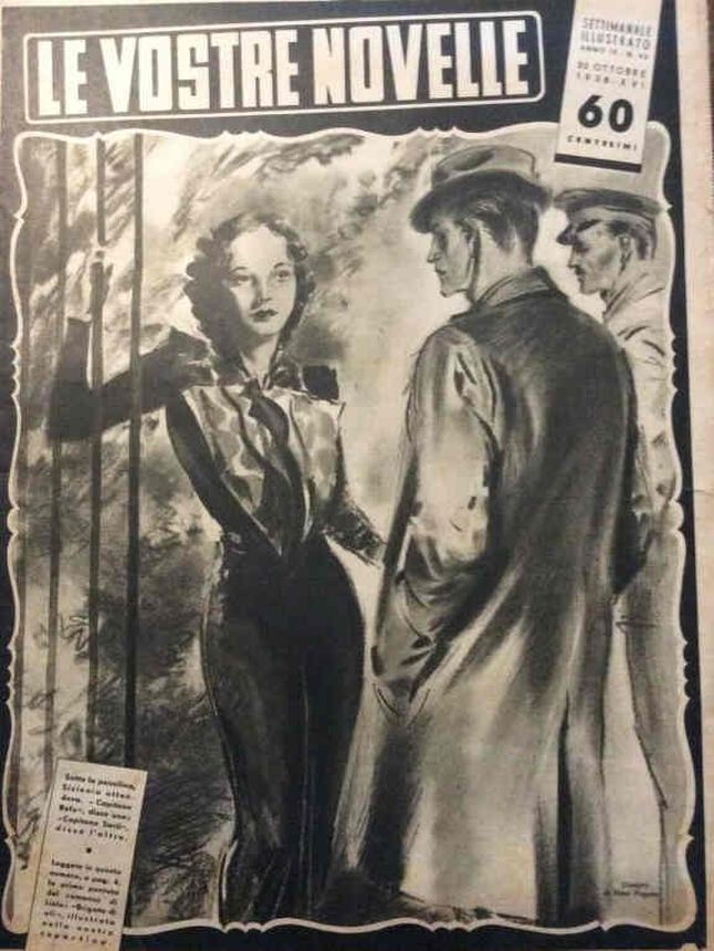 VOSTRE NOVELLE | LE magazine side cover Issue 43 22 October 1938