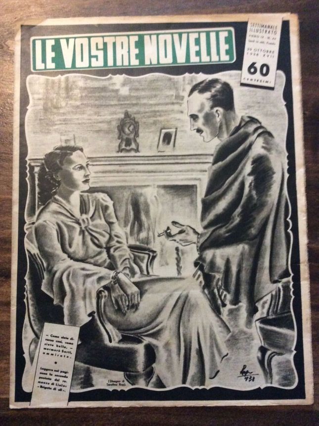 VOSTRE NOVELLE | LE magazine side cover Issue 44 29 October 1938