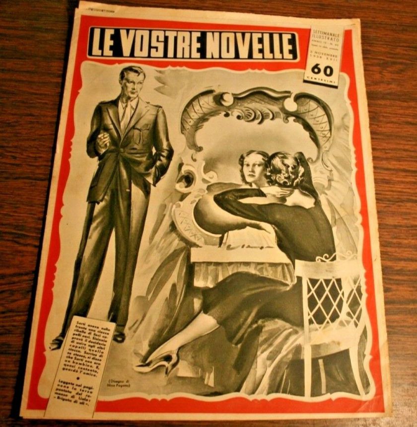 VOSTRE NOVELLE | LE magazine side cover 5 November 1938