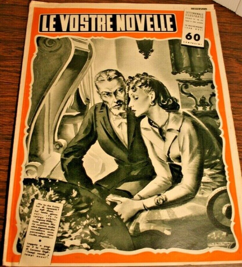 VOSTRE NOVELLE | LE magazine side cover 12 November 1938