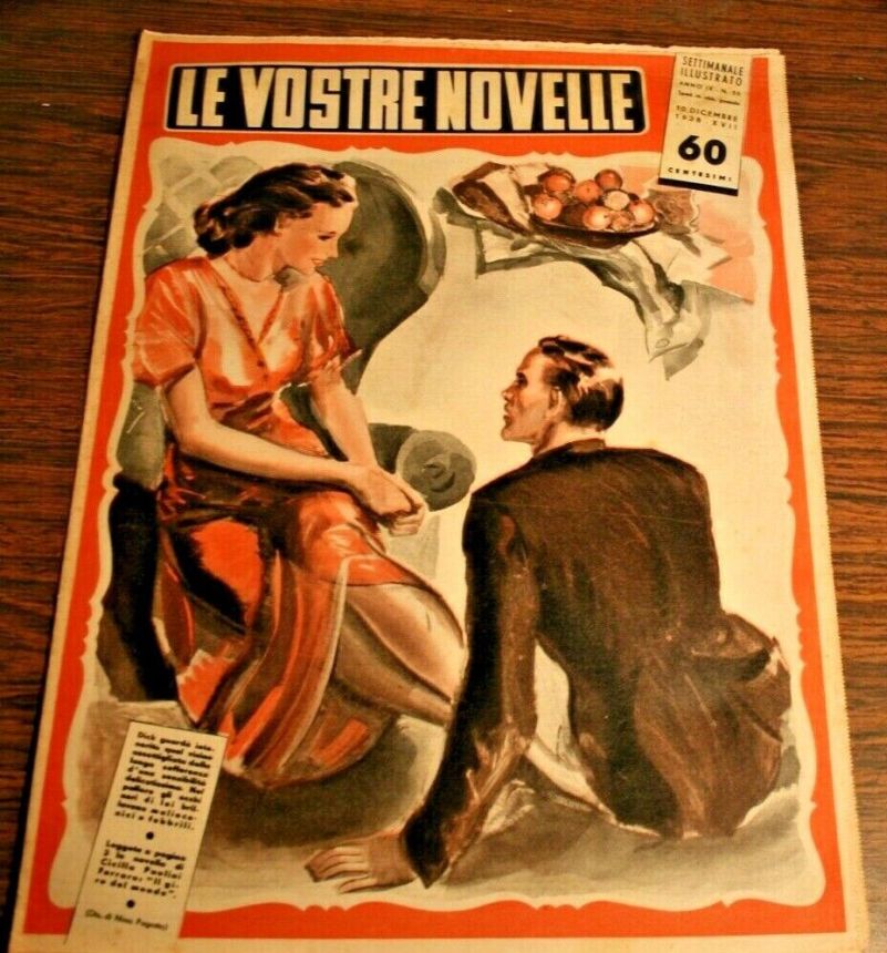 VOSTRE NOVELLE | LE magazine side cover 10 December 1938
