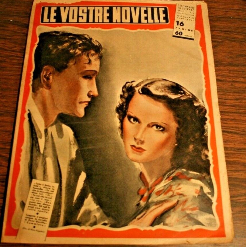 VOSTRE NOVELLE | LE magazine side cover 22 January 1939