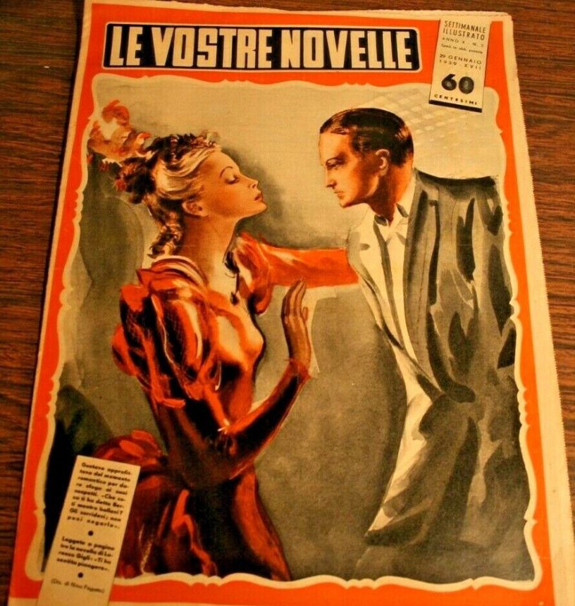 VOSTRE NOVELLE | LE magazine side cover 29 January 1939