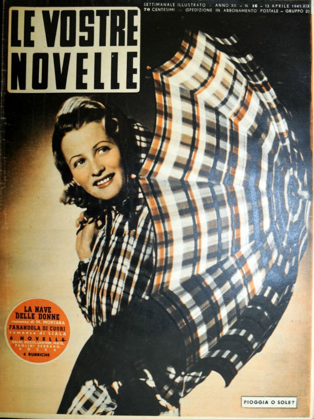 VOSTRE NOVELLE | LE magazine side cover Issue 16 13 April 1941