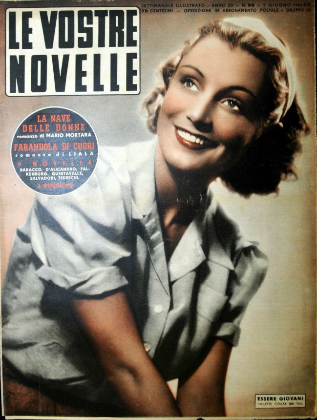 VOSTRE NOVELLE | LE magazine side cover Issue 23 1 June 1941