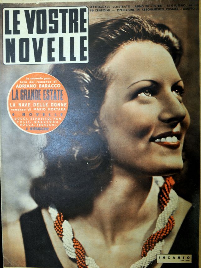 VOSTRE NOVELLE | LE magazine side cover Issue 25 15 June 1941