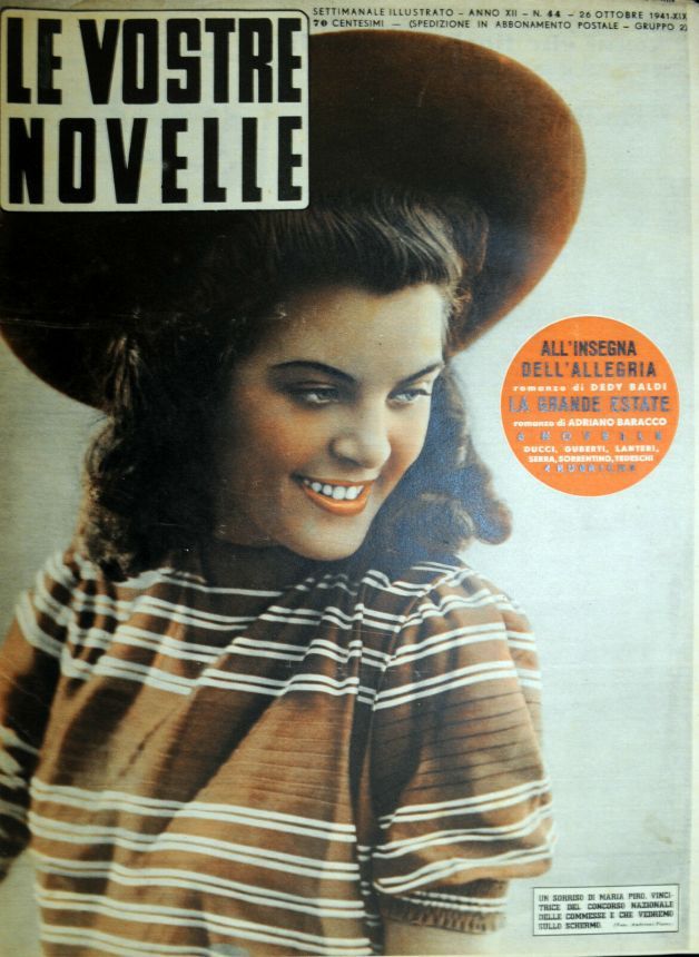 VOSTRE NOVELLE | LE magazine side cover Issue 44 26 October 1941