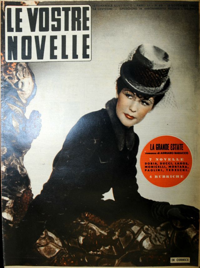 VOSTRE NOVELLE | LE magazine side cover Issue 48 23 November 1941