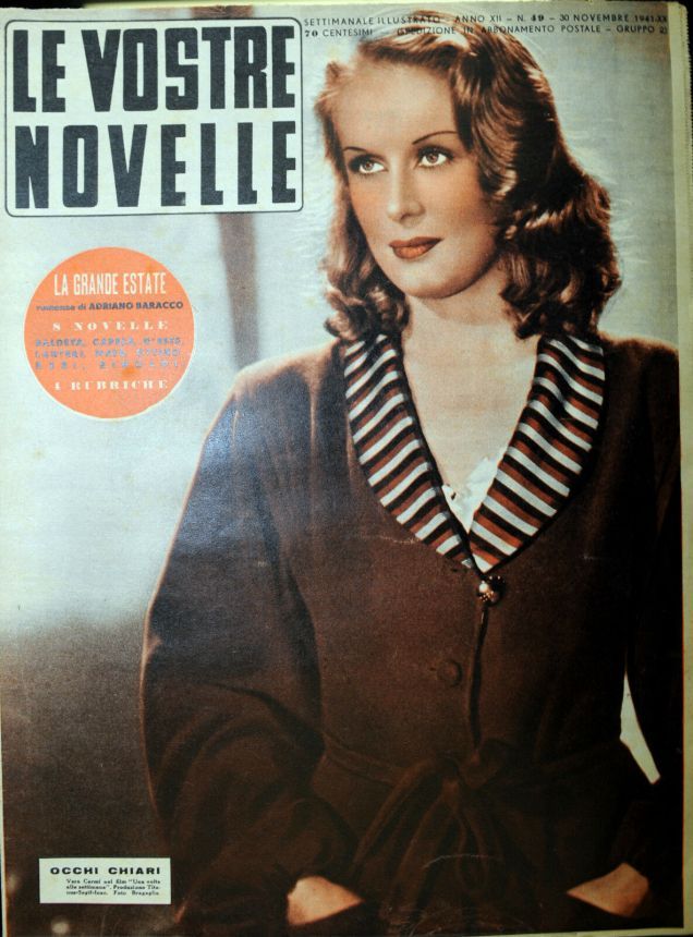 VOSTRE NOVELLE | LE magazine side cover Issue 49 30 November 1941