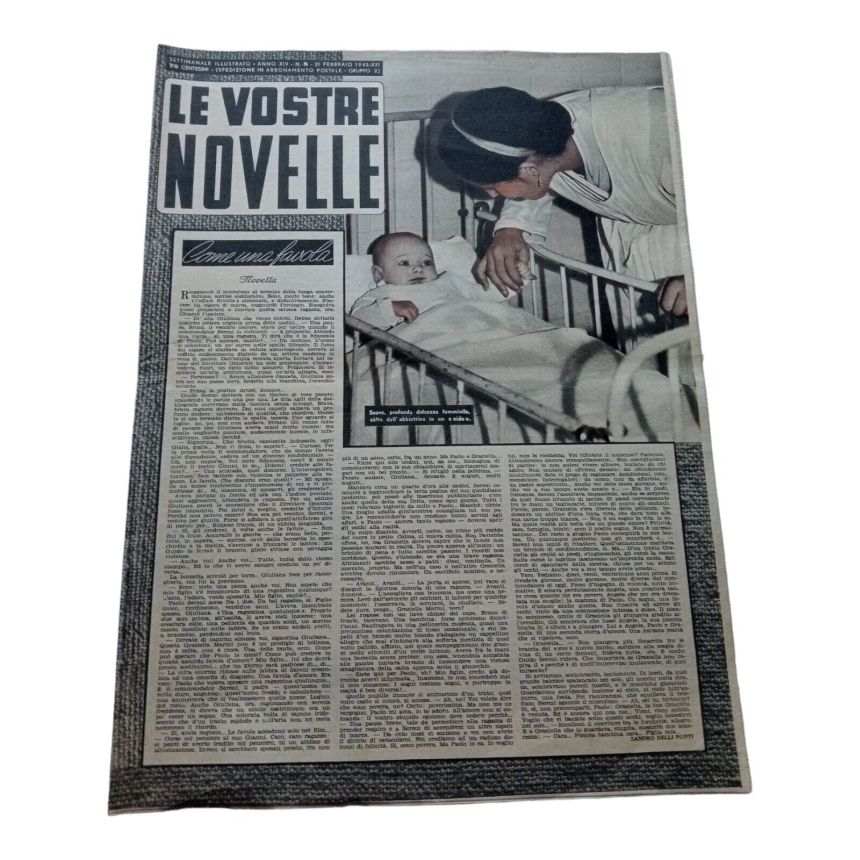 VOSTRE NOVELLE | LE magazine side cover Issue 8 21 February 1943