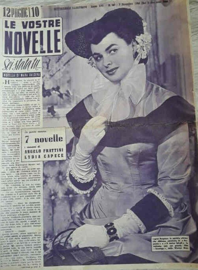 VOSTRE NOVELLE | LE magazine side cover Issue 49 7 December 1946