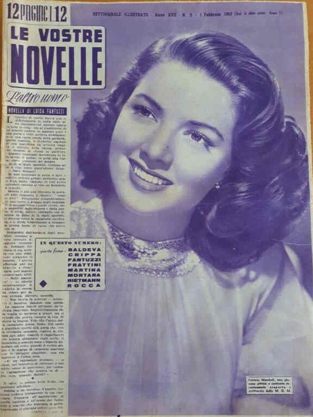 VOSTRE NOVELLE | LE magazine side cover Issue 5 1 February 1947