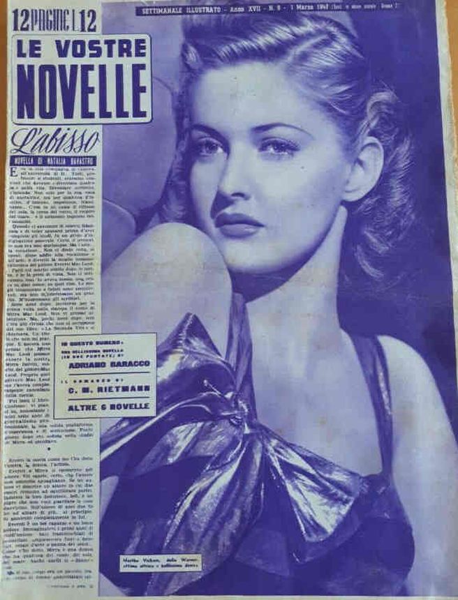 VOSTRE NOVELLE | LE magazine side cover Issue 9 1 March 1947