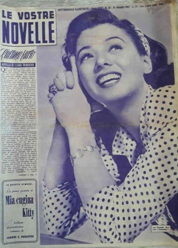 VOSTRE NOVELLE | LE magazine side cover Issue 22 31 May 1947