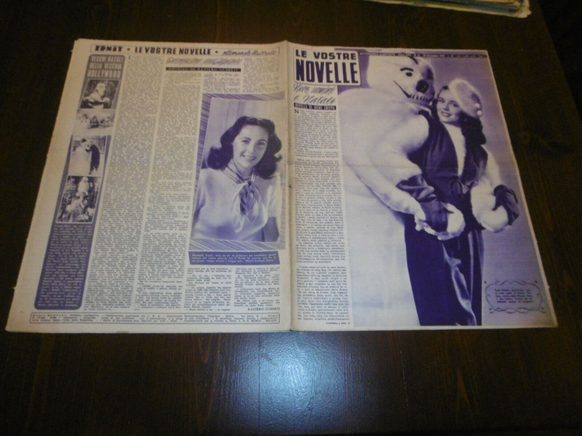 VOSTRE NOVELLE | LE magazine side cover Issue 51   1947