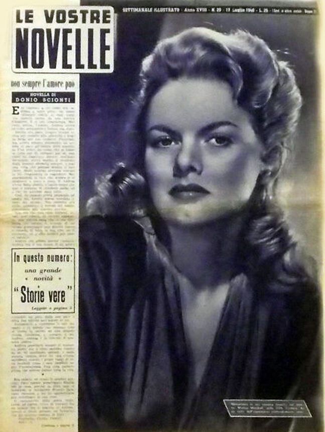 VOSTRE NOVELLE | LE magazine side cover Issue 29 17 July 1948