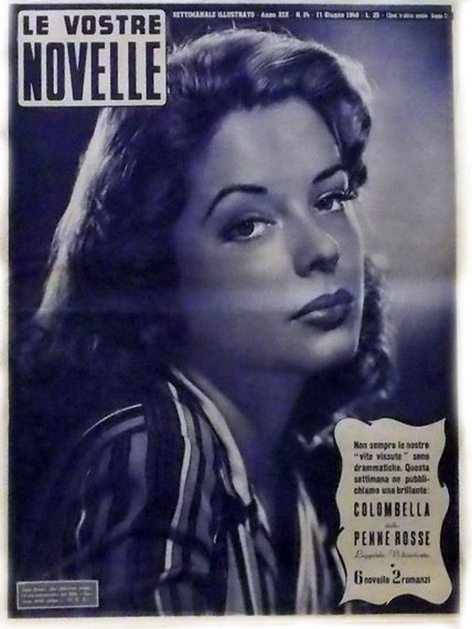 VOSTRE NOVELLE | LE magazine side cover Issue 24 11 June 1949