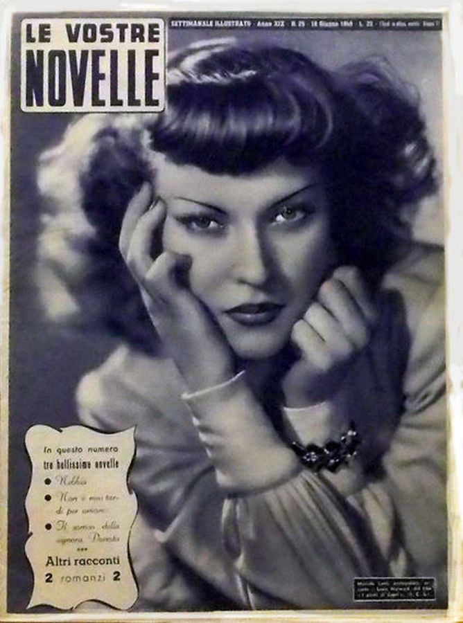 VOSTRE NOVELLE | LE magazine side cover Issue 25 18 June 1949