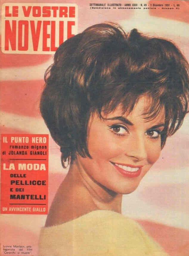 VOSTRE NOVELLE | LE magazine side cover Issue 49 2 December 1951
