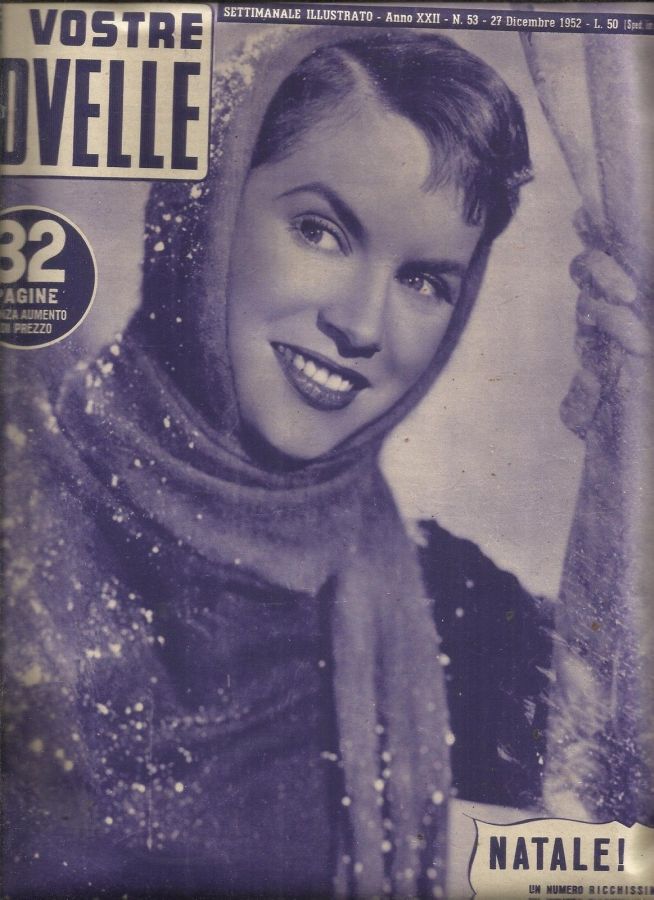 VOSTRE NOVELLE | LE magazine side cover Issue 53 27 December 1952