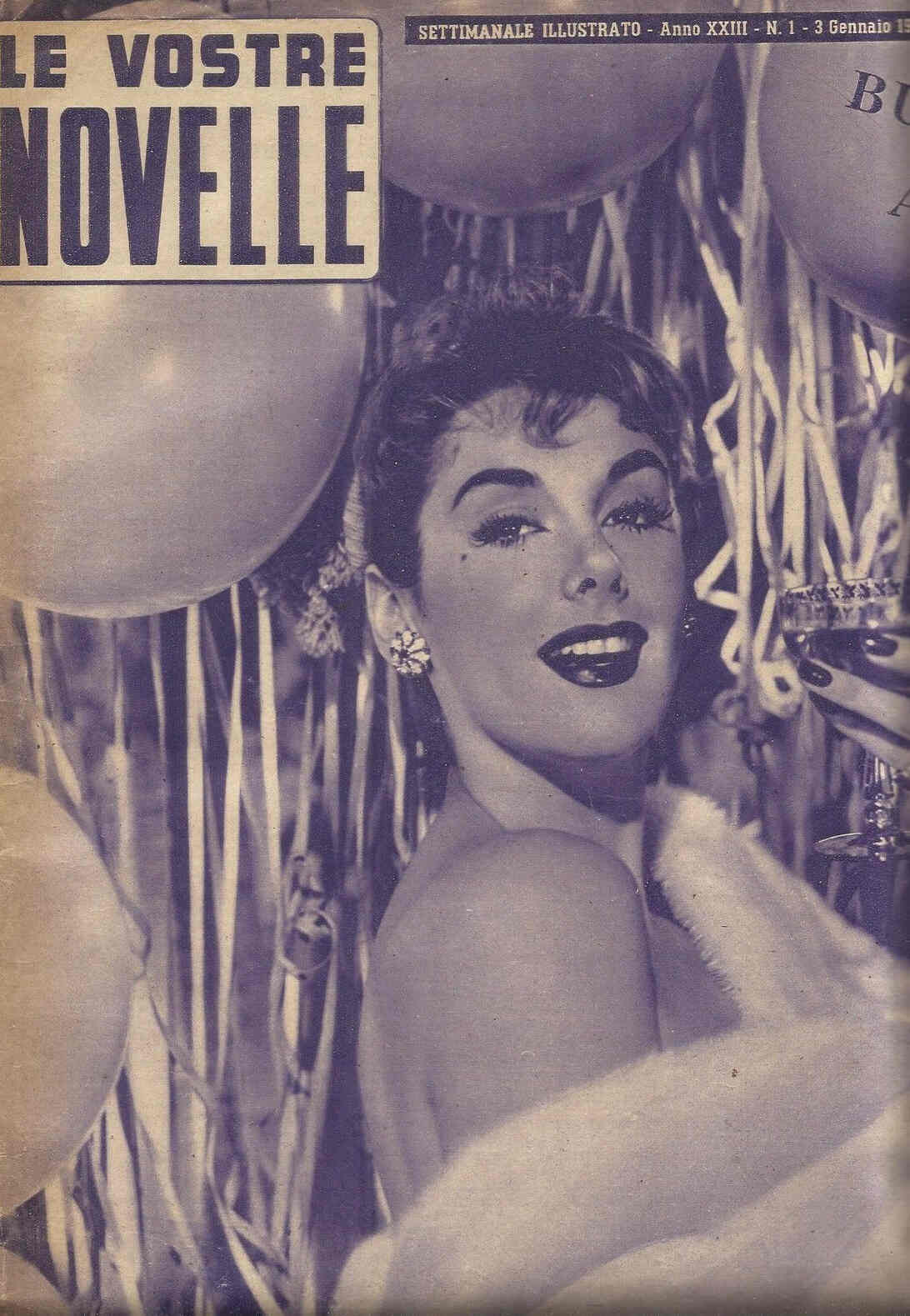 VOSTRE NOVELLE | LE magazine side cover Issue 1 3 January 1953